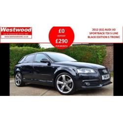 2012 AUDI A3 SPORTBACK TDI S LINE SE HATCHBACK DIESEL