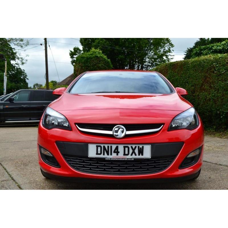 2014 VAUXHALL ASTRA 1.4 DESIGN 16V HATCHBACK PETROL