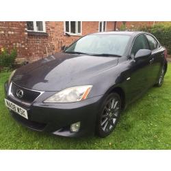 Fabulous Value 2008 08 Lexus IS220D Diesel Saloon 138000 Miles June 2017 MOT Great Service History