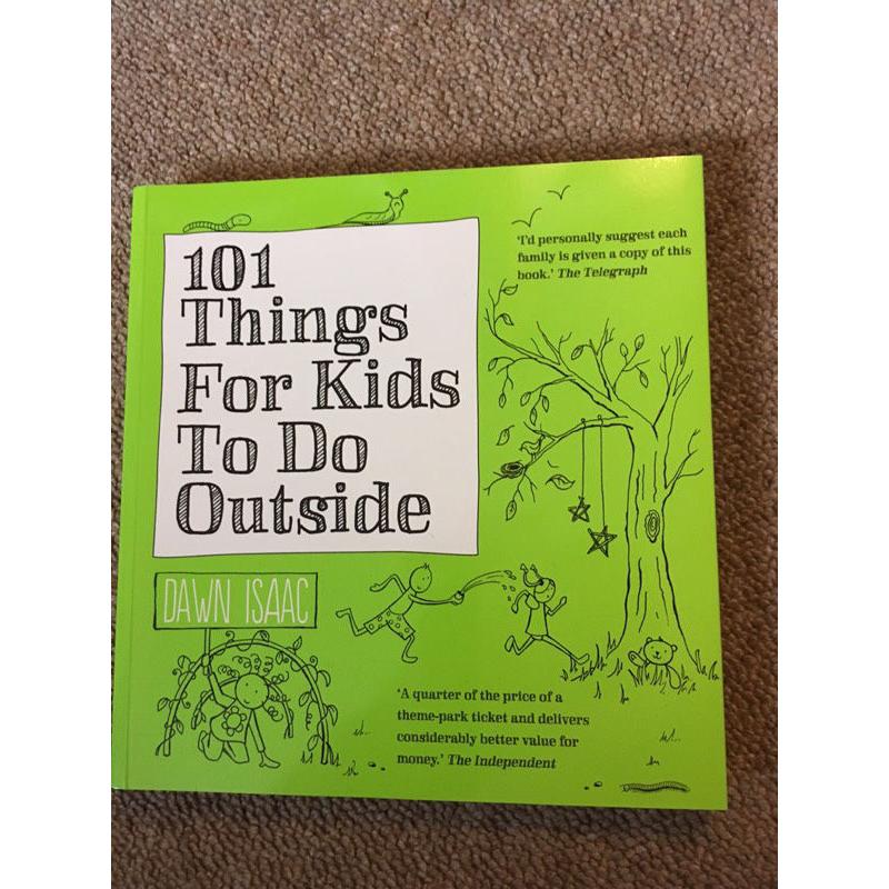 101 Things for kids to do outside book