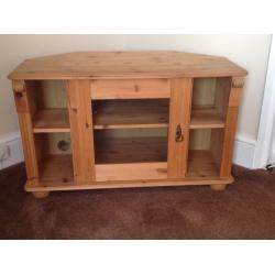 Pine sideboard, Pine corner tv cabinet