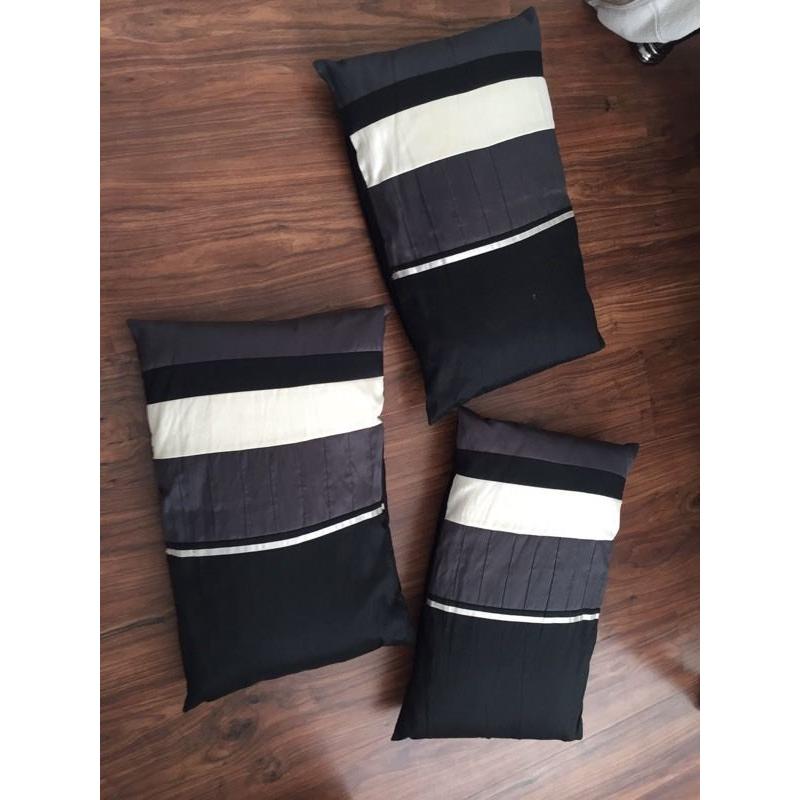 3 large cushion