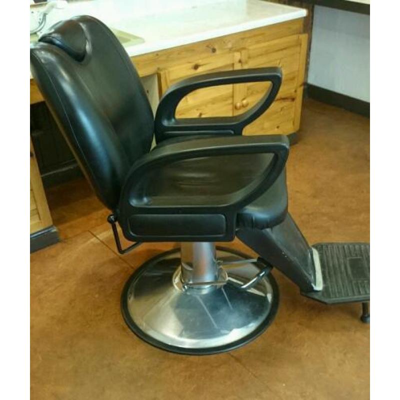 Hydrolic/reclining hairdressing chair