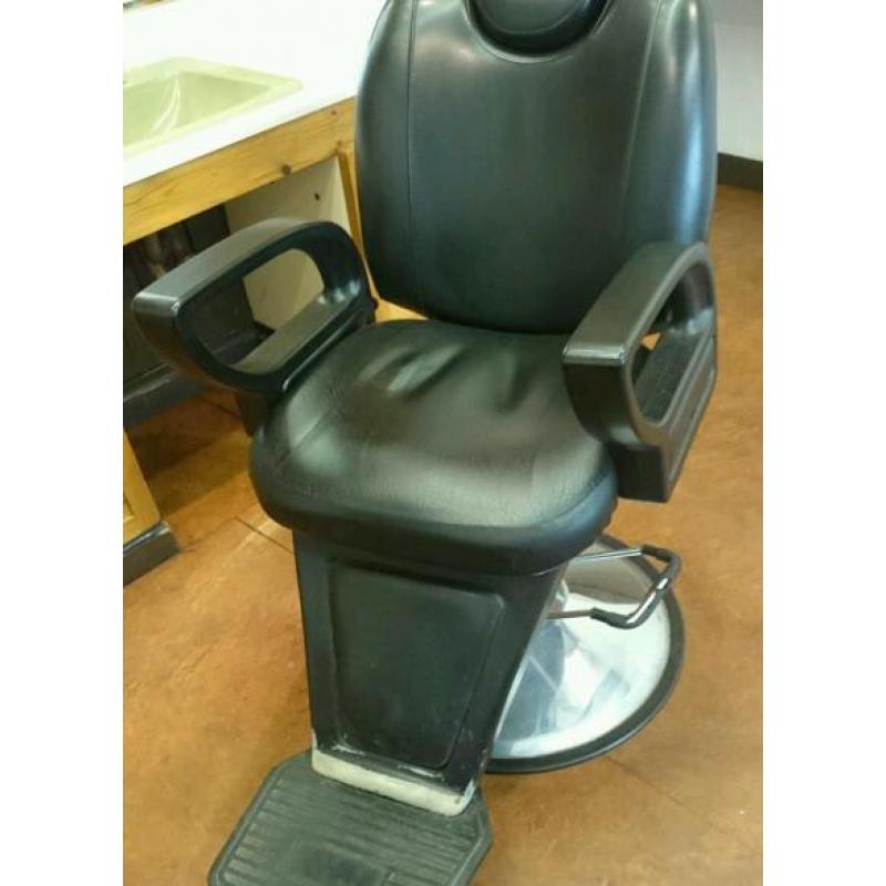 Hydrolic/reclining hairdressing chair