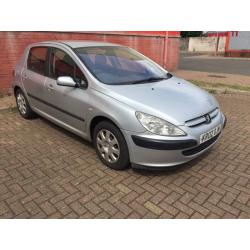 Peugeot 307 1.4 2002 Full Years Mot