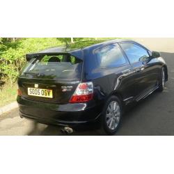 HONDA CIVIC TYPE S, 1 YEAR MOT, 1 MONTH WARRANTY