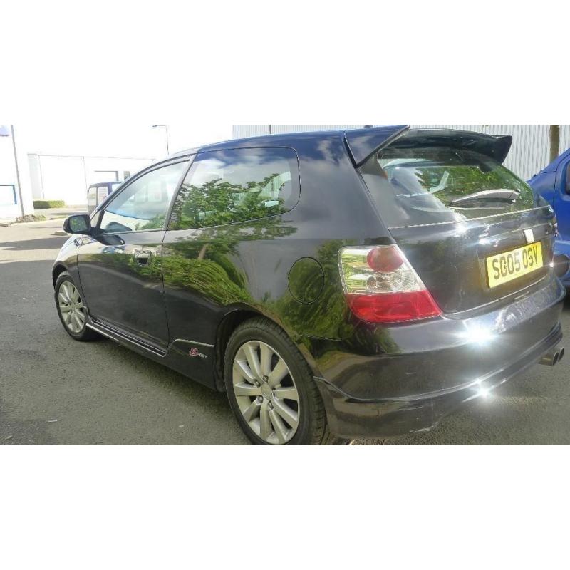 HONDA CIVIC TYPE S, 1 YEAR MOT, 1 MONTH WARRANTY