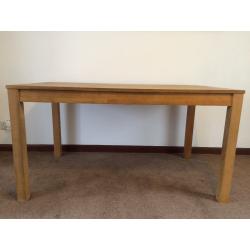 Oak Table with 4 Chairs