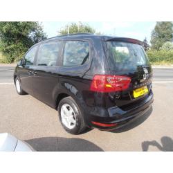 2011 Seat Alhambra CR TDI Ecomotive S 7 Seater In Black