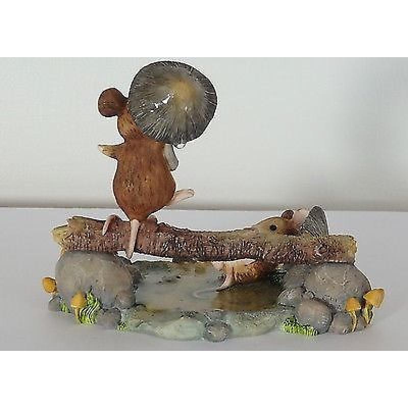 Border fine arts 3 Mice ornaments