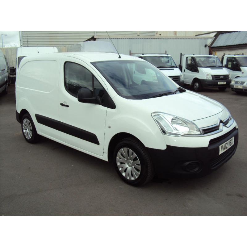 2012 CITROEN BERLINGO 1.6HDi 75ps ENTERPRISE DIESEL WHITE VAN