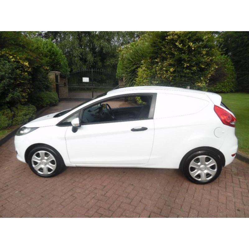 2012 Ford Fiesta 1.4TDCi SWB PANEL VAN WITH ELECTRIC PACK