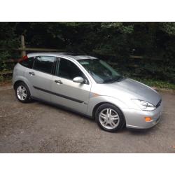 ford focus zetec 12 month mot 1.8 petrol