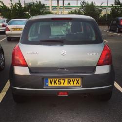 Grey 2007 Suzuki swift for sale, low mileage