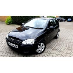 Black Vauxhall Corsa 1.0 Twinport 5 Door Hatchback Alloys new driver car