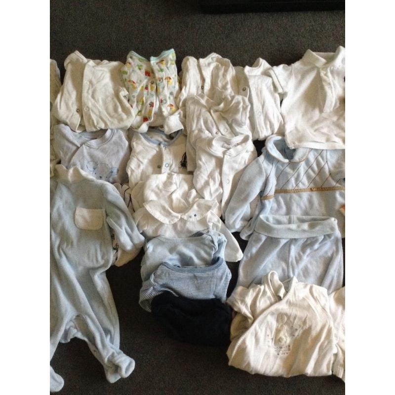 Baby boy bundle/clothes 40 items 0-3 months