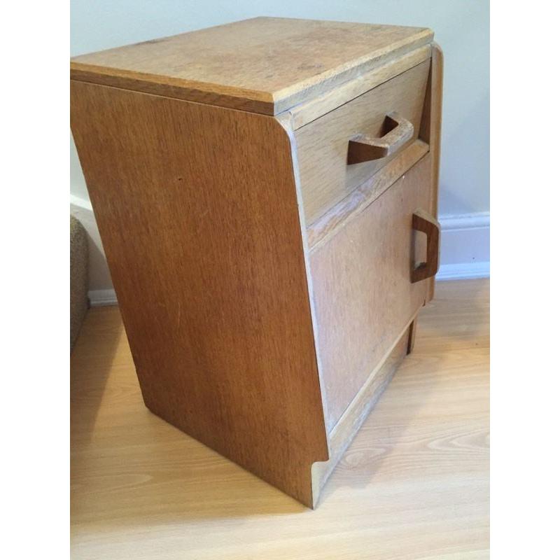 Vintage Retro G Plan E. Gomme Bedside Cabinet