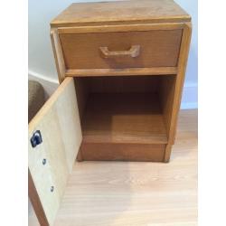 Vintage Retro G Plan E. Gomme Bedside Cabinet