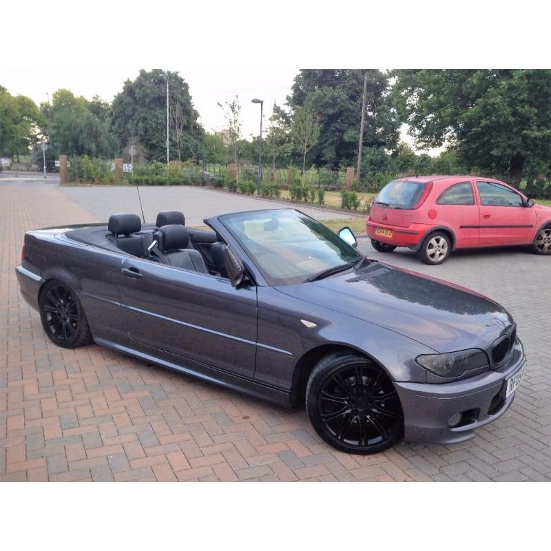 BMW 325 M SPORT AUTO CONVERTIBLE .FACE LIFT MODEL.PARKING SENSORS.HEATED SEATS .FULL SERVICE HISTORY