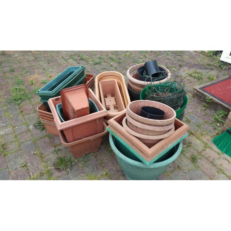 Various Planters and Pots