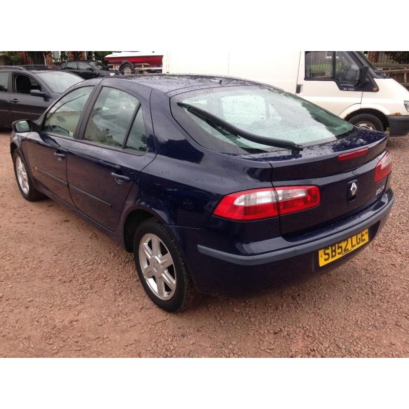 2003 RENAULT LAGUNA 1.8 DYNAMIQUE 1 YEAR MOT