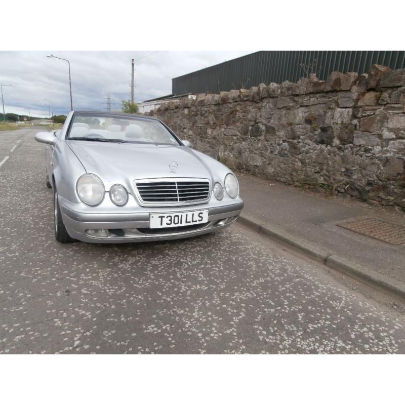 MERCEDES 230 CLK KOMPRESSOR ELEGANCE CONVERTIBLE AUTOMATIC - MOT ,D MAY 2017 - BARGAIN !!