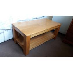 Solid Oak Coffee Table