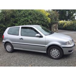 VOLKSWAGEN POLO E 2001 MOT JUNE 2017 - ONLY 52000 MILES