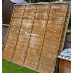 Fence panels 6x6