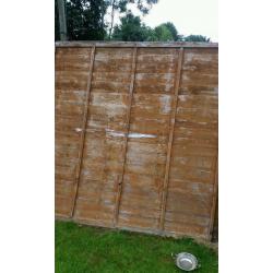 Fence panels 6x6