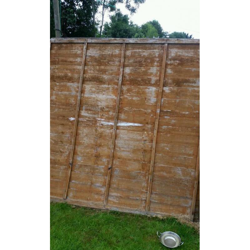 Fence panels 6x6