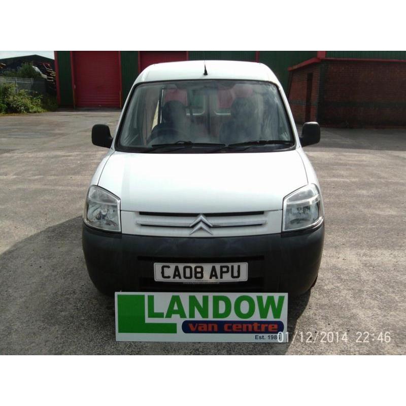 2008 Citroen berlingo swb low roof Manual Small Van