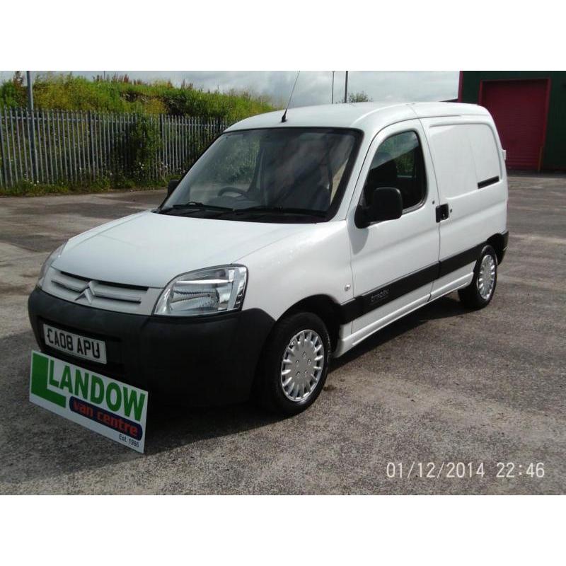 2008 Citroen berlingo swb low roof Manual Small Van