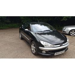 For sale Peugeot 206 Allure convertible, 1.6 petrol manual, 2003