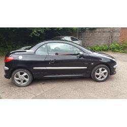 For sale Peugeot 206 Allure convertible, 1.6 petrol manual, 2003