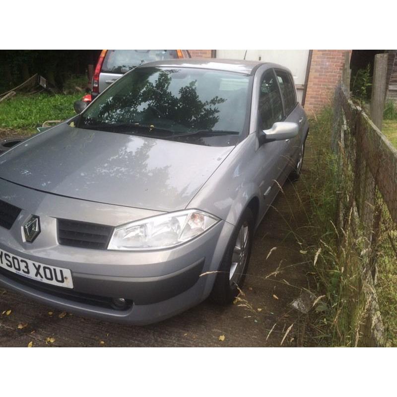 Renault Megane 1.6 Mot 12/2016 taxed**AVAILABLE NOW**