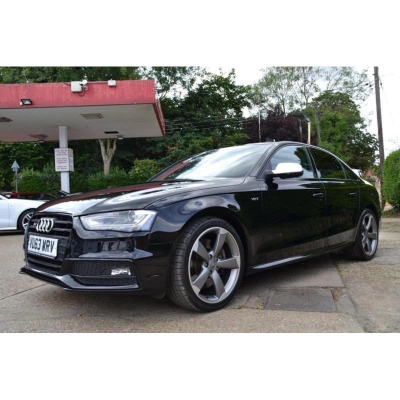 2013 AUDI S4 3.0 TFSI V6 QUATTRO BLACK EDITION SALOON PETROL