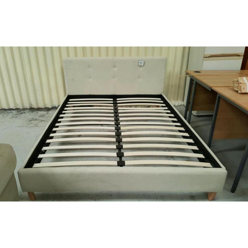 King size bed frame in good condition can deliver