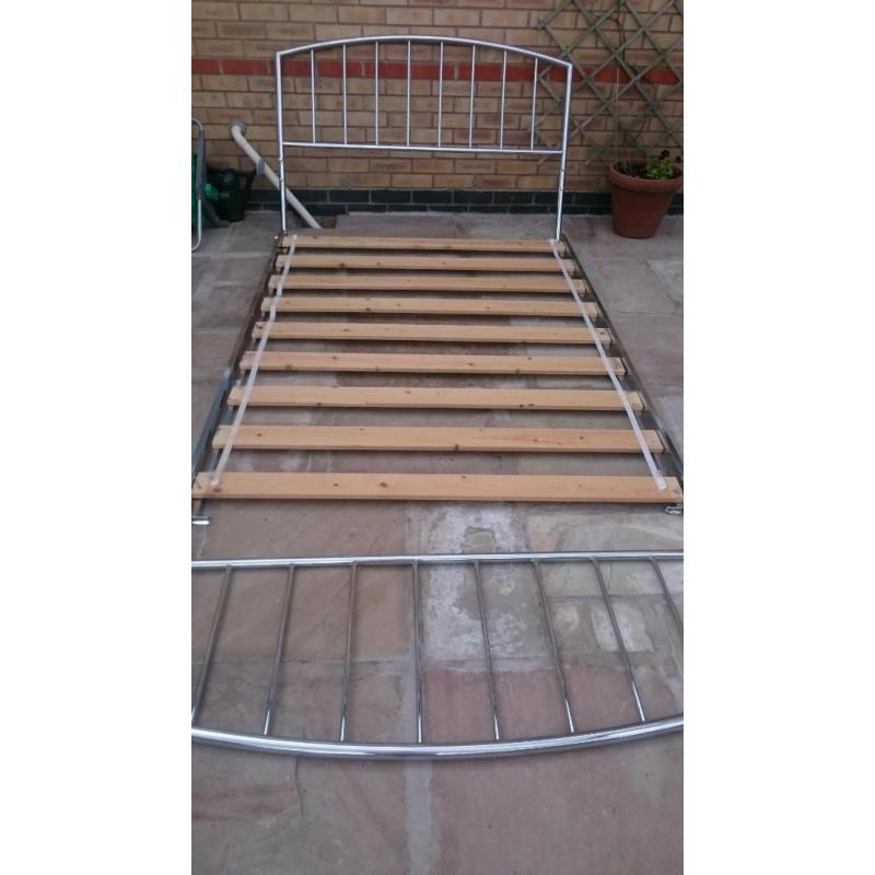 Metal Frame Double Bed