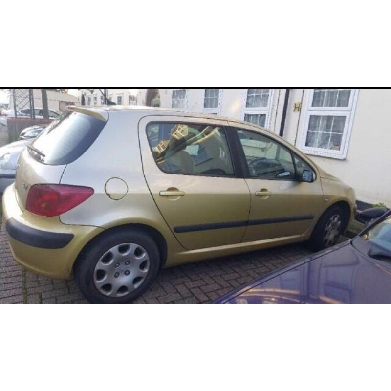 Peugeot 307 1.4 Hdi MOT and Tax till August