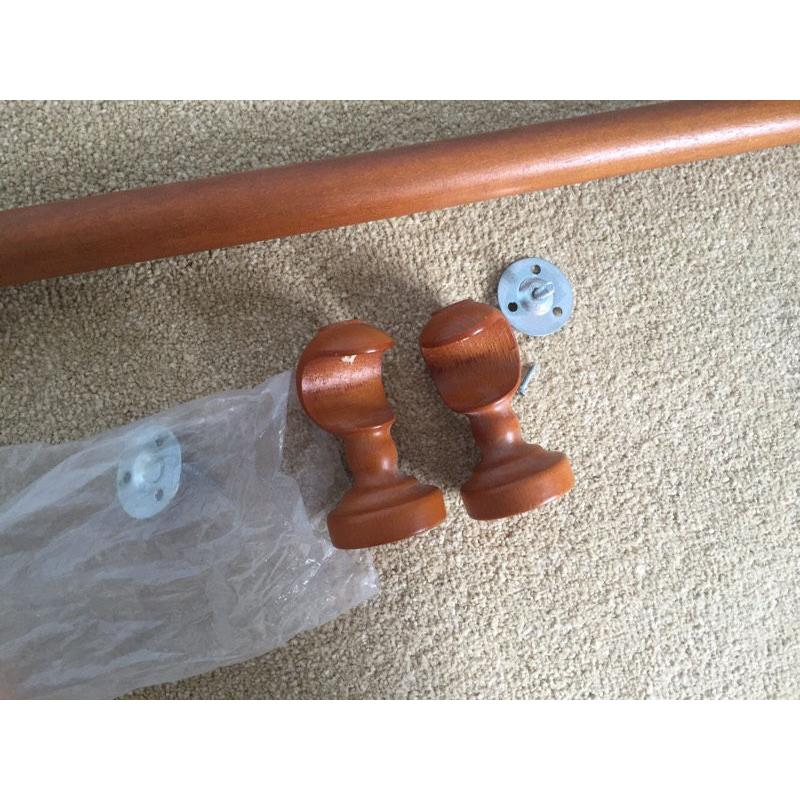 Wooden Curtain Pole