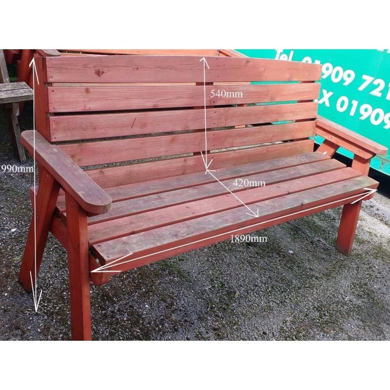 Wooden Outdoor/Garden Benches