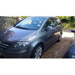 VW Golf Plus GT 2.0 Diesel 2006 model in excellent condition.