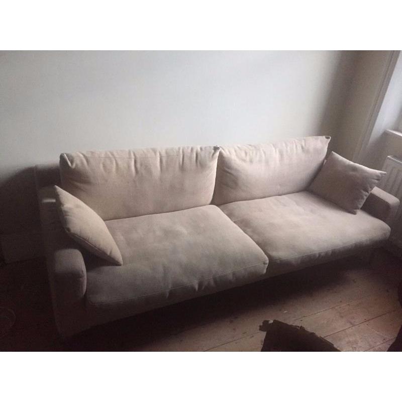 Light beige sofa kilburn collection amazing bargain