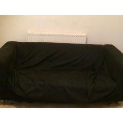 Black sofa