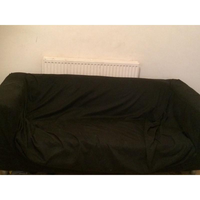 Black sofa