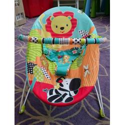 Bright Starts Unisex Multi-Coloured Baby Bouncer