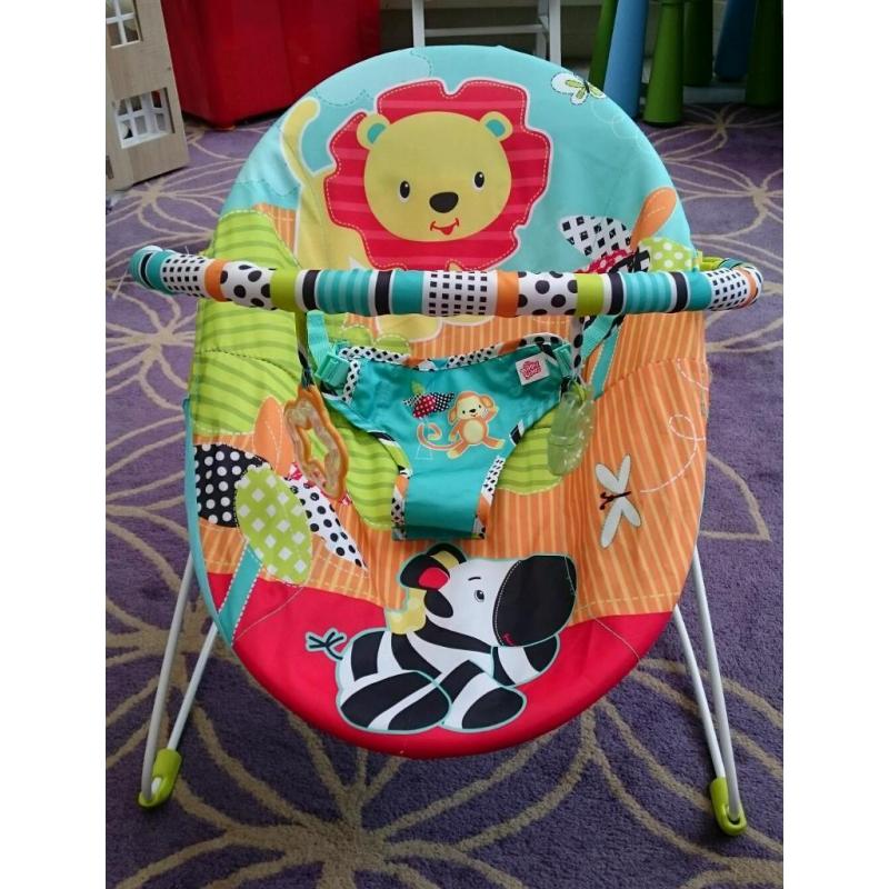 Bright Starts Unisex Multi-Coloured Baby Bouncer