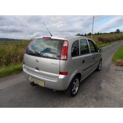 Vauxhall Meriva 2003, 1.6 petrol, full years MOT