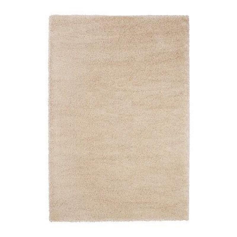 ÅDUM (Ikea) Rug, high pile, two off-white and one lilac 170x240